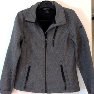 Women's Zip Up Gray Jacket By CB